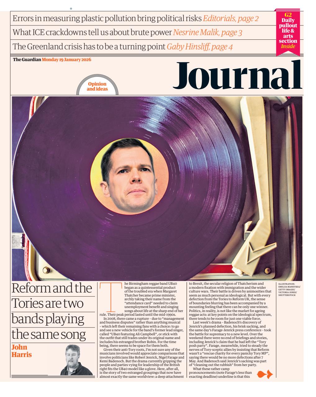 The Guardian Newspaper Preview Pages