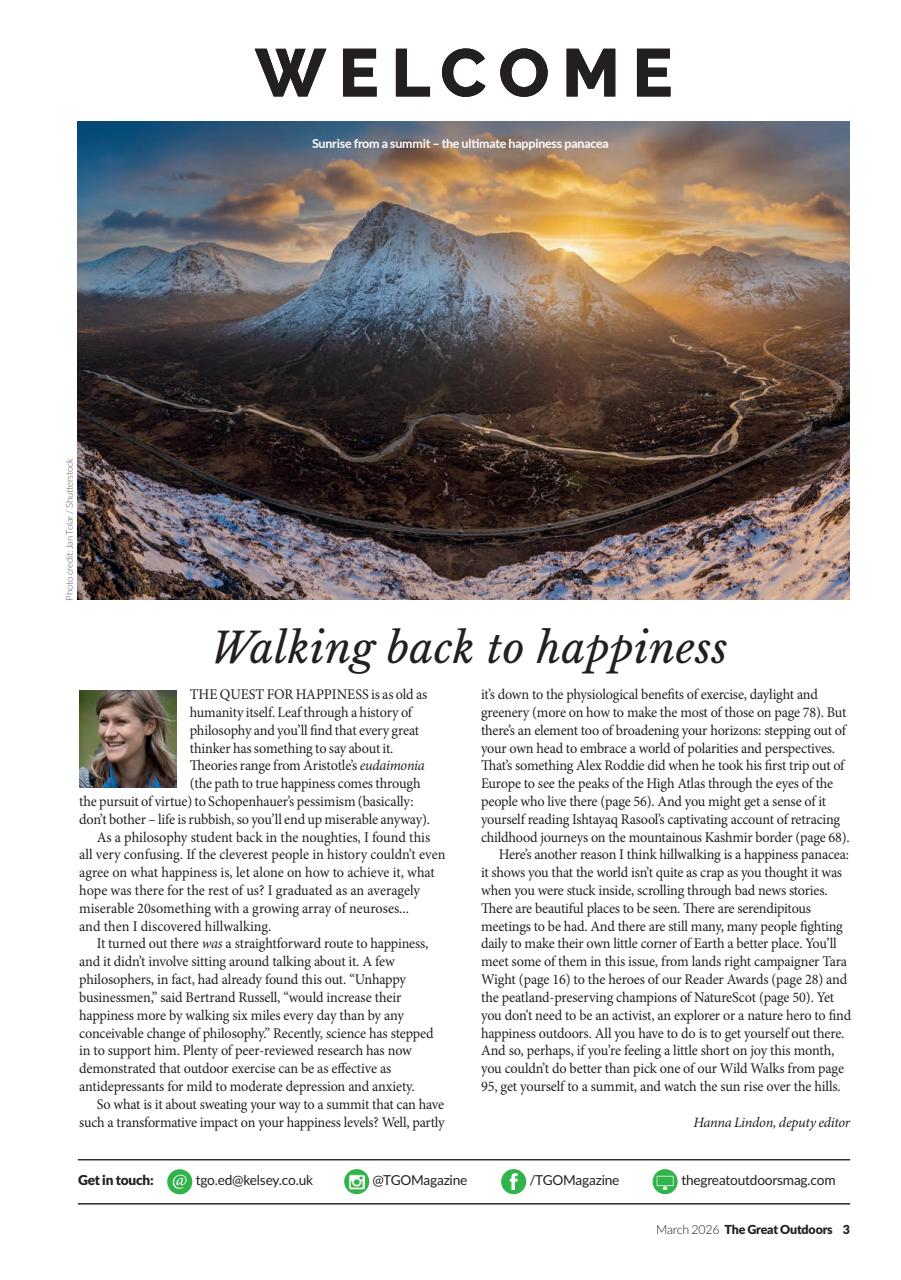 TGO - The Great Outdoors Magazine Preview Pages