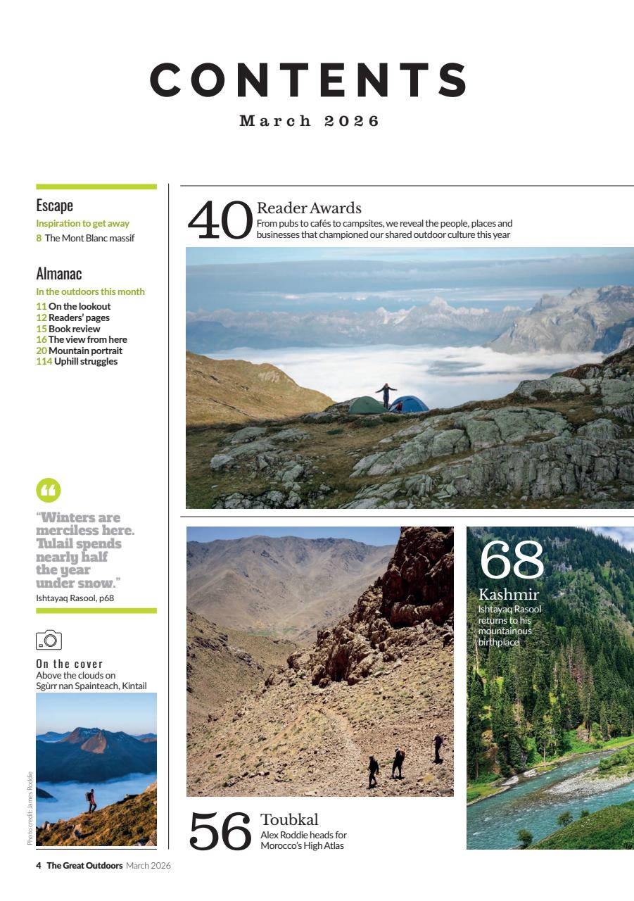 TGO - The Great Outdoors Magazine Preview Pages