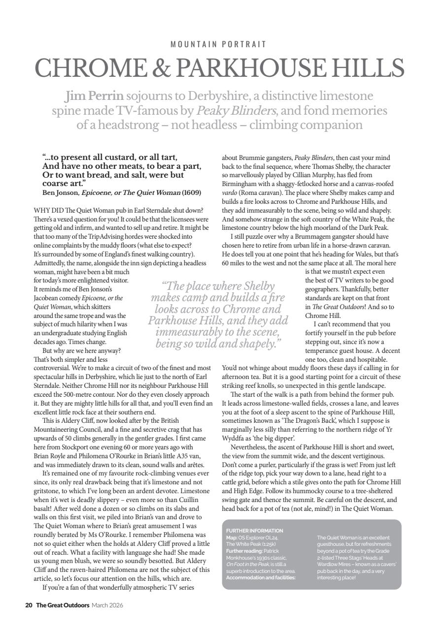 TGO - The Great Outdoors Magazine Preview Pages