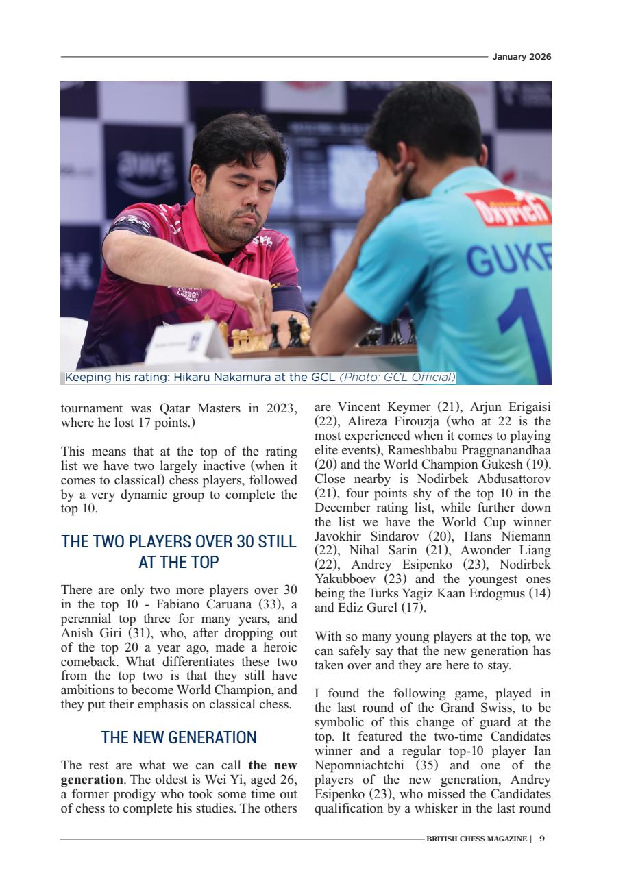 British Chess Magazine Preview Pages