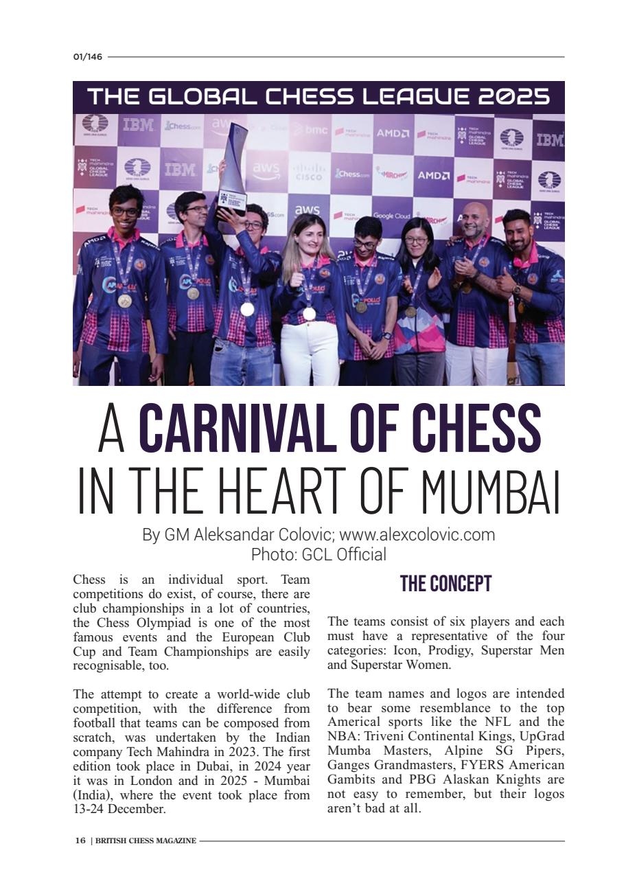 British Chess Magazine Preview Pages