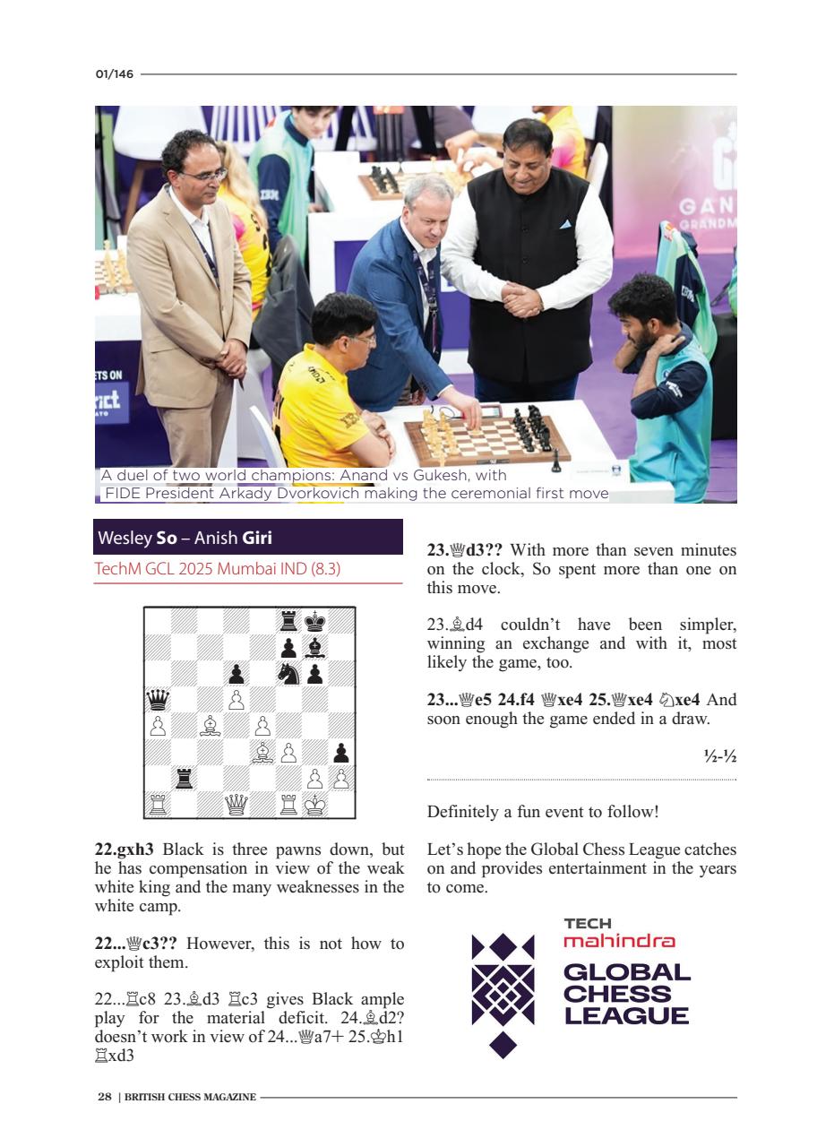 British Chess Magazine Preview Pages