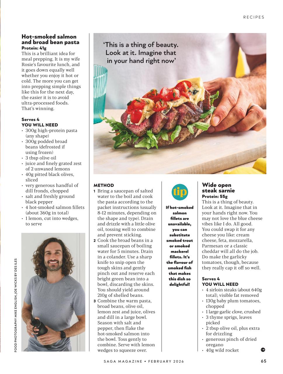 Saga Magazine Preview Pages