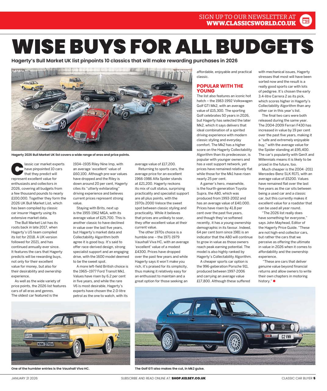Classic Car Buyer Preview Pages