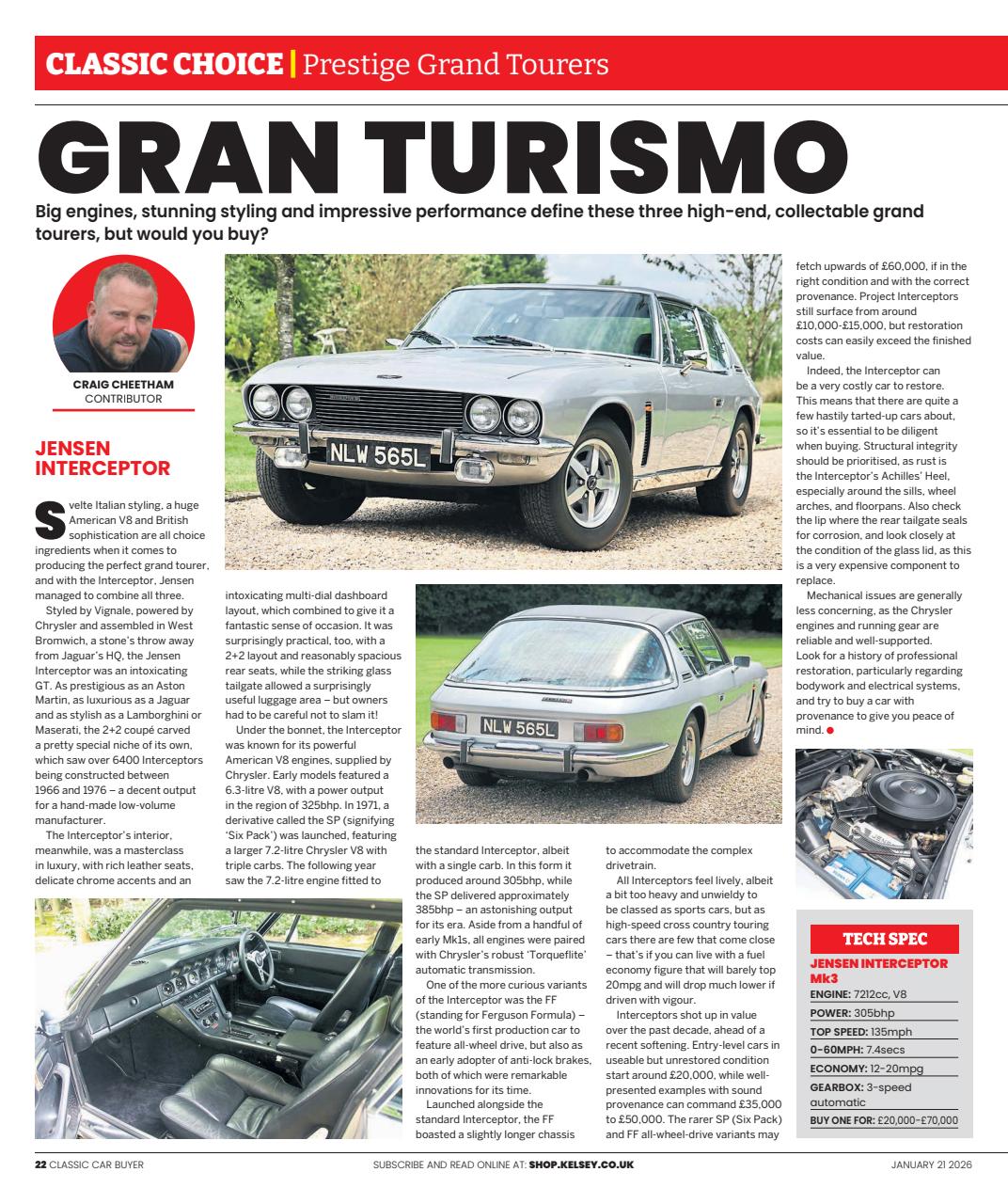 Classic Car Buyer Preview Pages