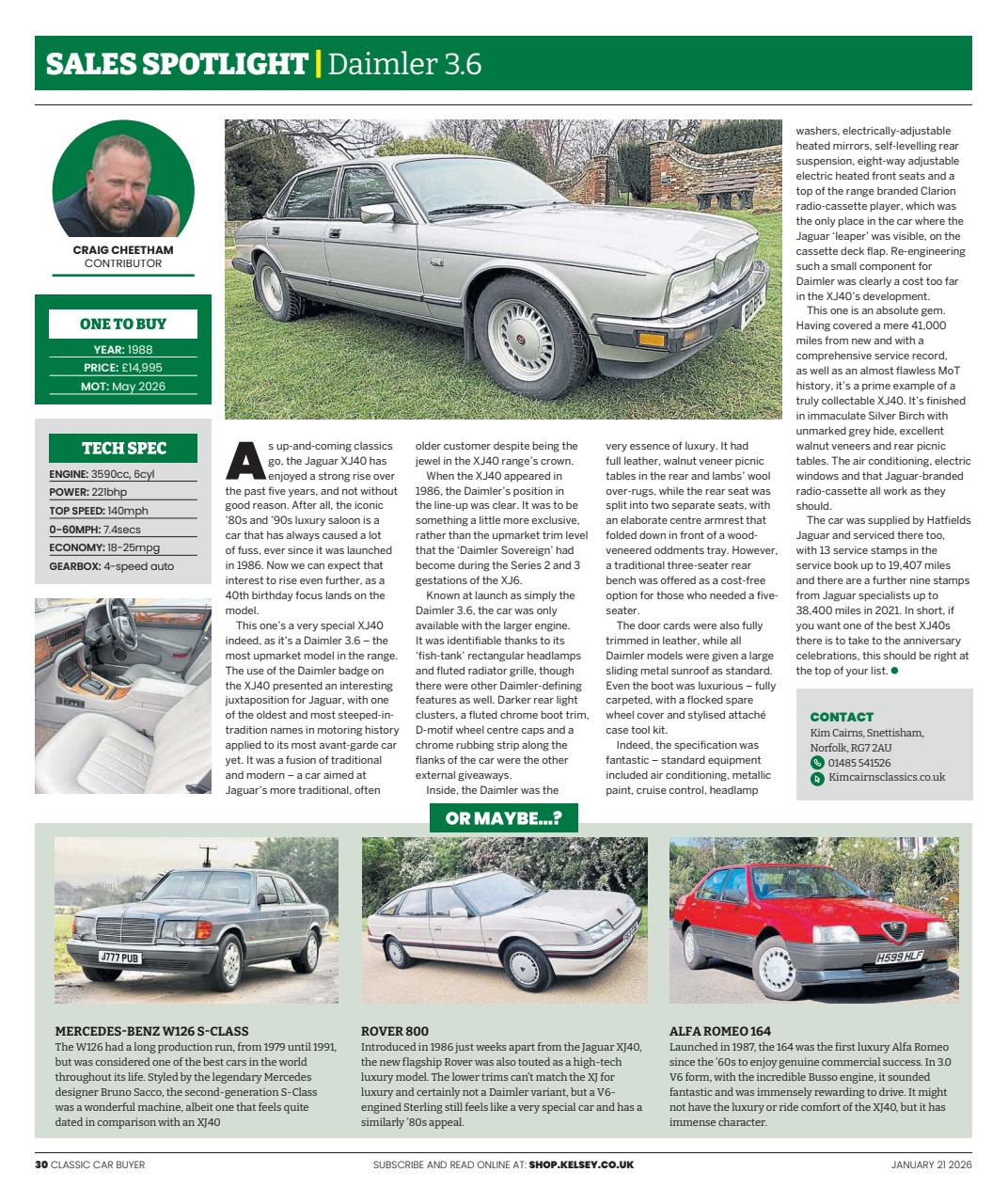 Classic Car Buyer Preview Pages