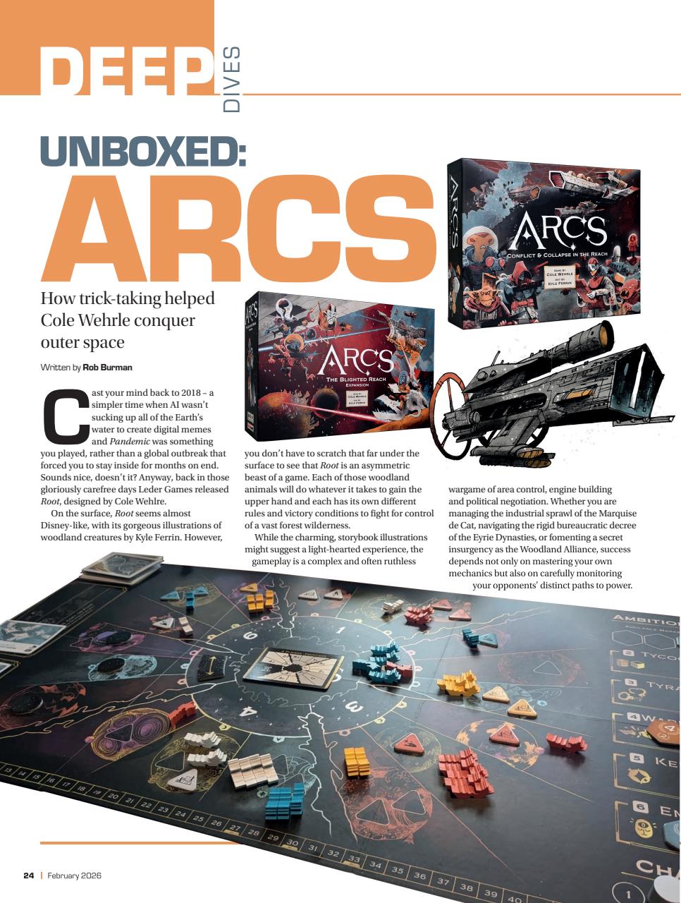 Tabletop Gaming Preview Pages