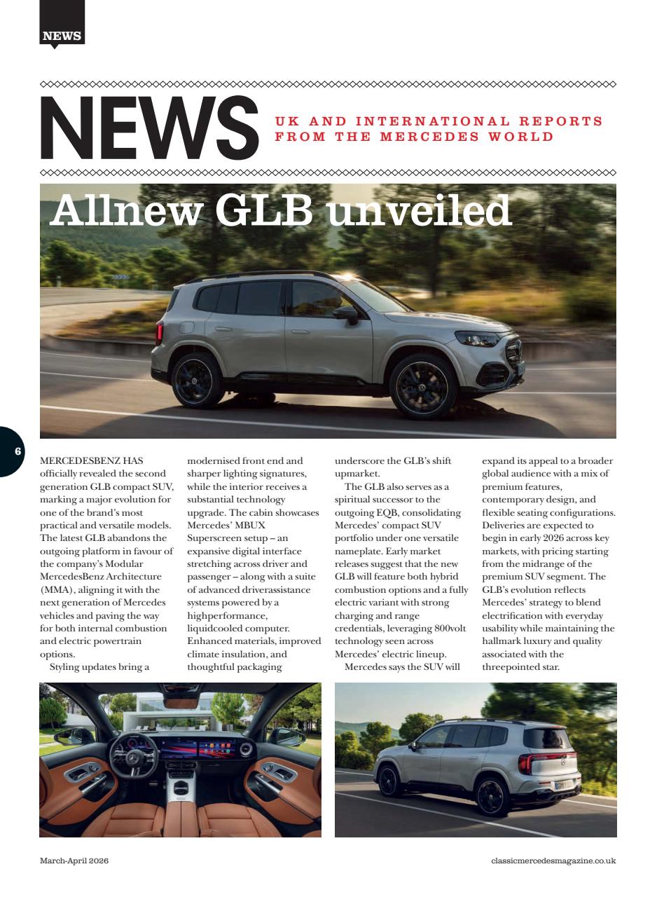 Classic Mercedes Preview Pages