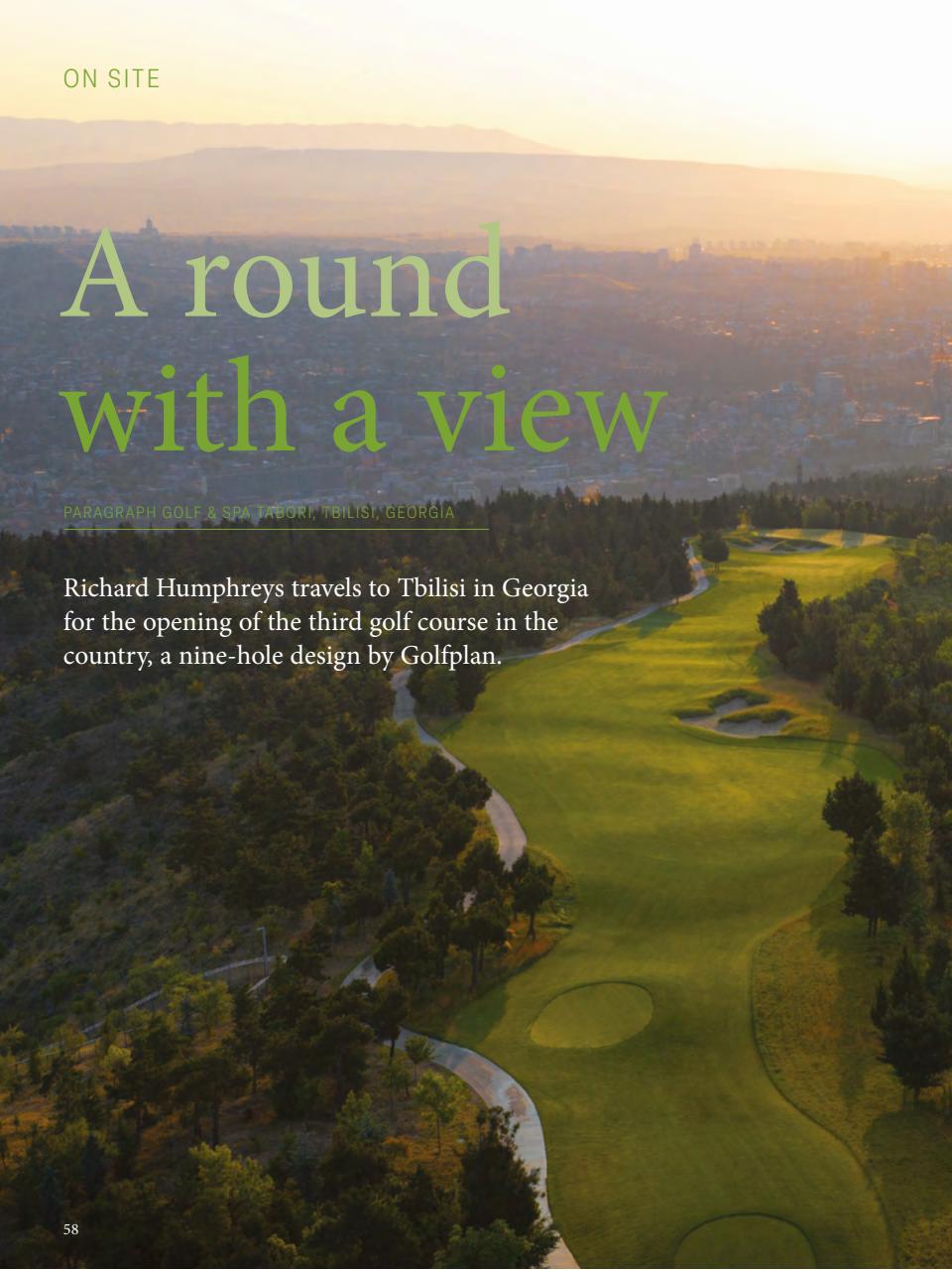 Golf Course Architecture Preview Pages