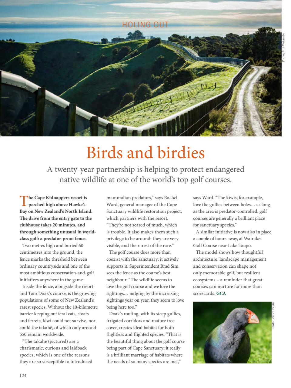 Golf Course Architecture Preview Pages