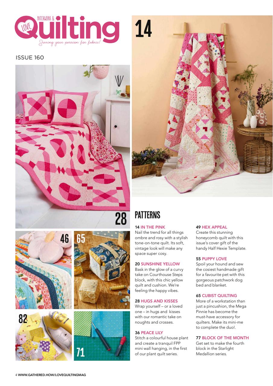 Love Patchwork & Quilting Preview Pages