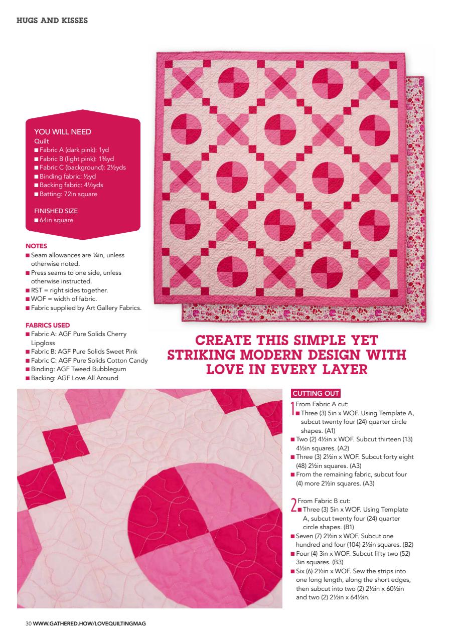 Love Patchwork & Quilting Preview Pages