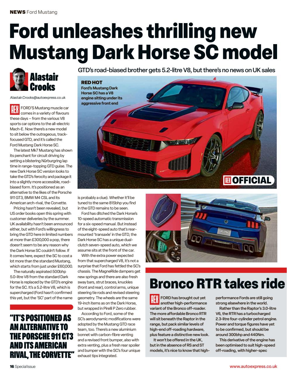 Auto Express Preview Pages