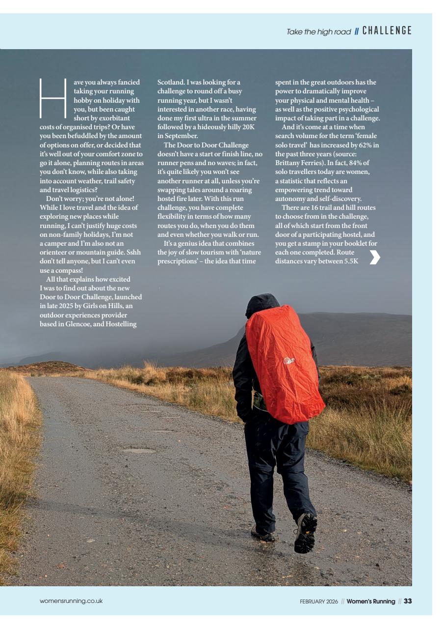 Women’s Running Preview Pages