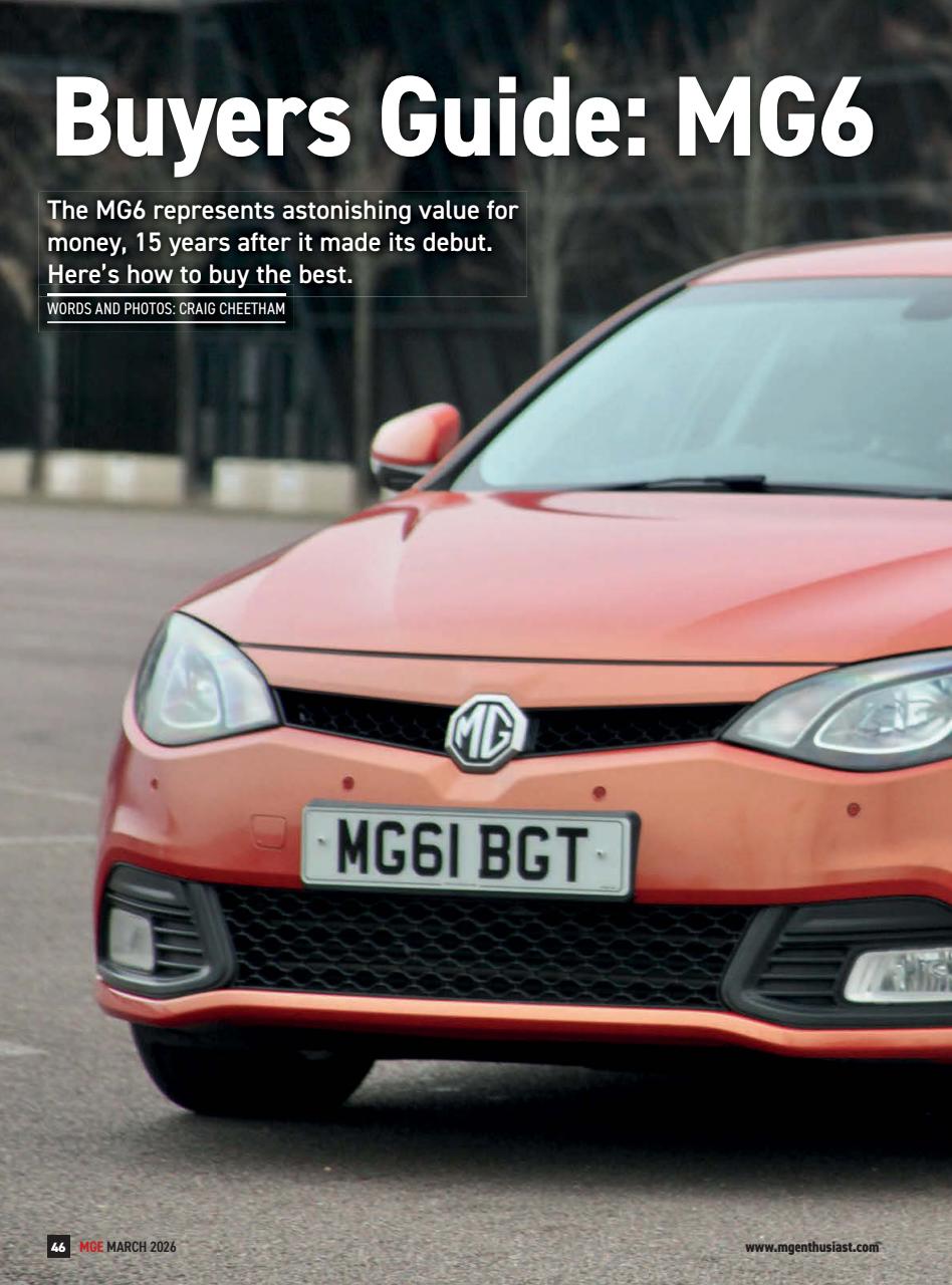 MG Enthusiast Preview Pages