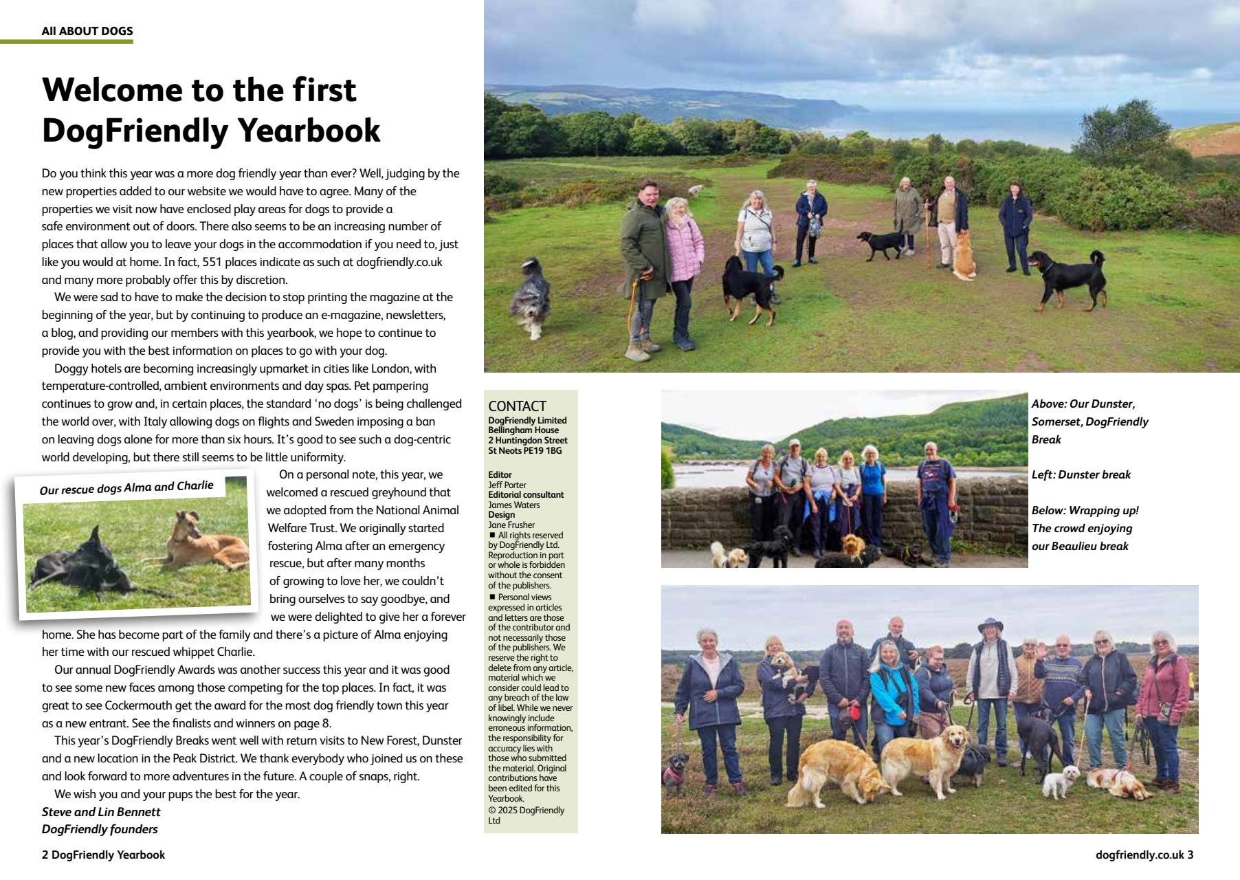 Dog Friendly Preview Pages