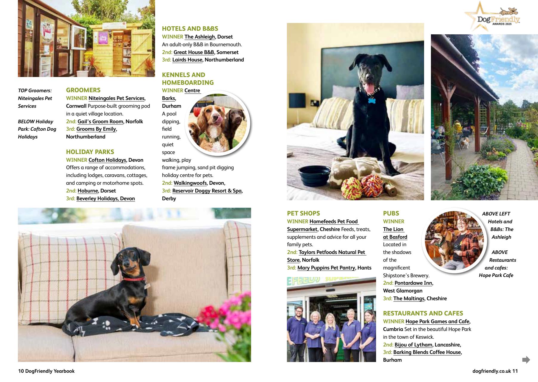 Dog Friendly Preview Pages