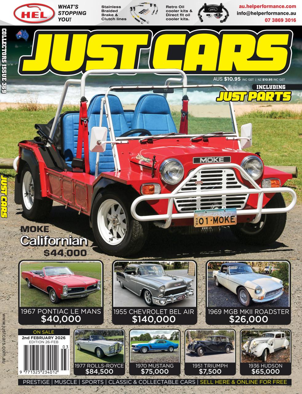JUST CARS Preview Pages