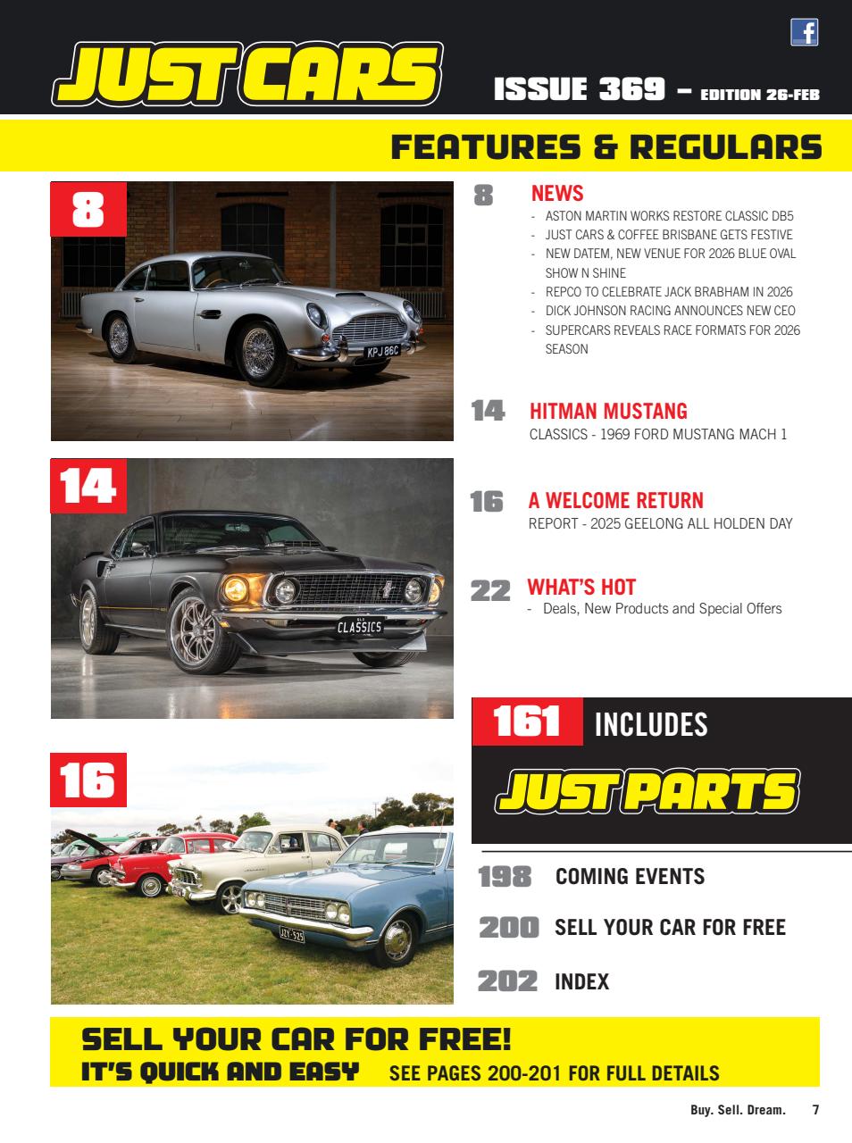 JUST CARS Preview Pages