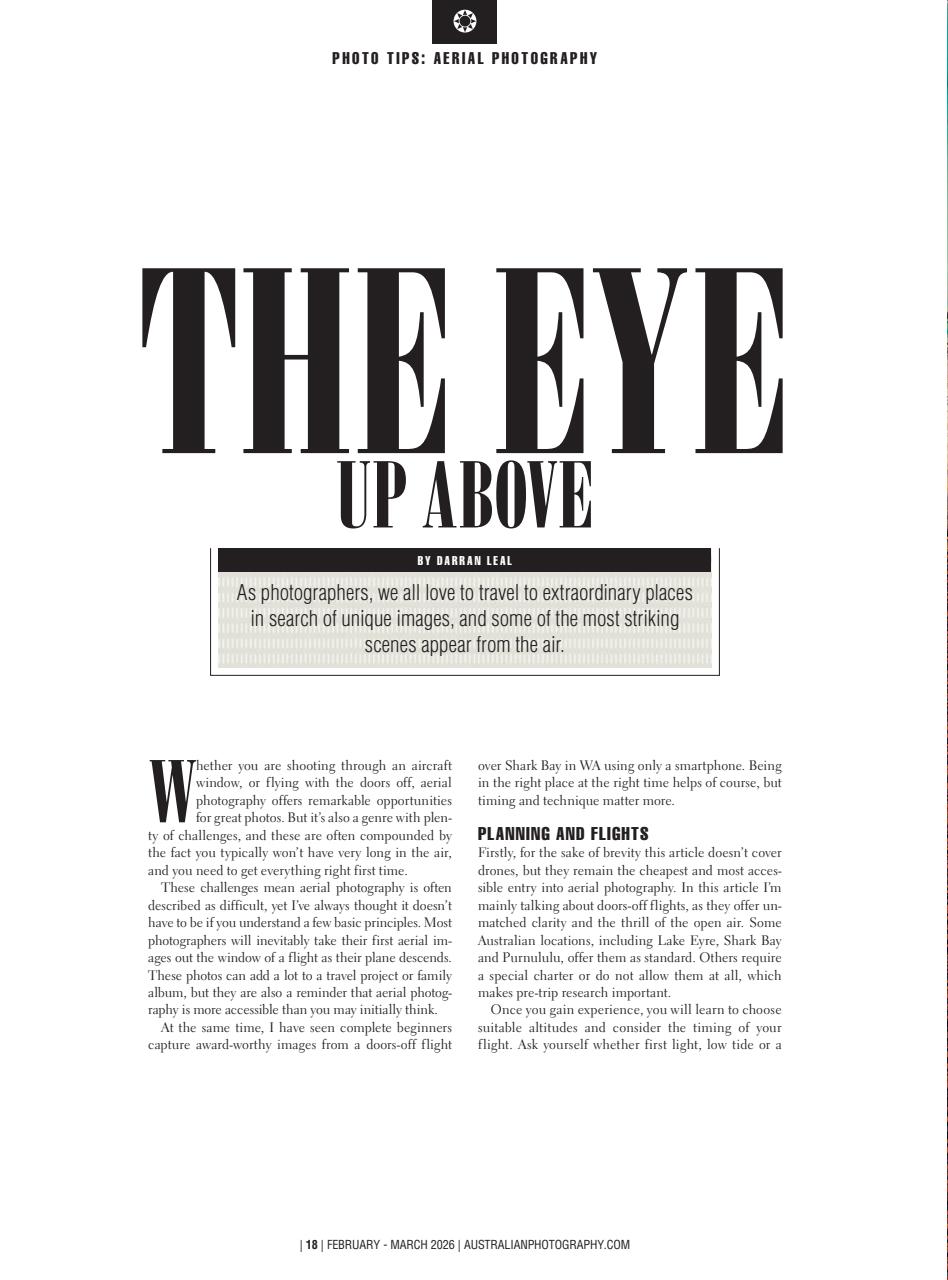 Australian Photography Preview Pages