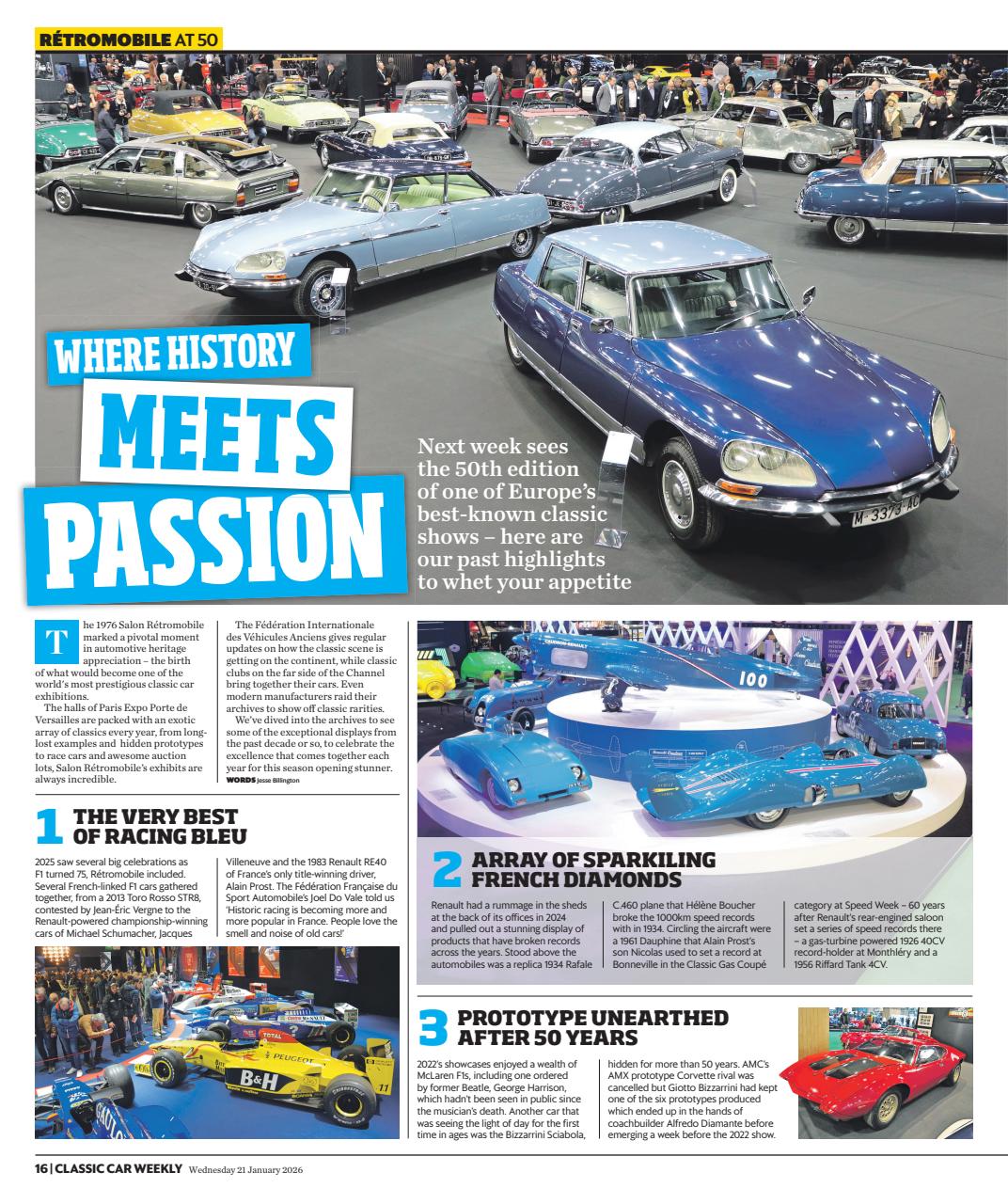 Classic Car Weekly Preview Pages