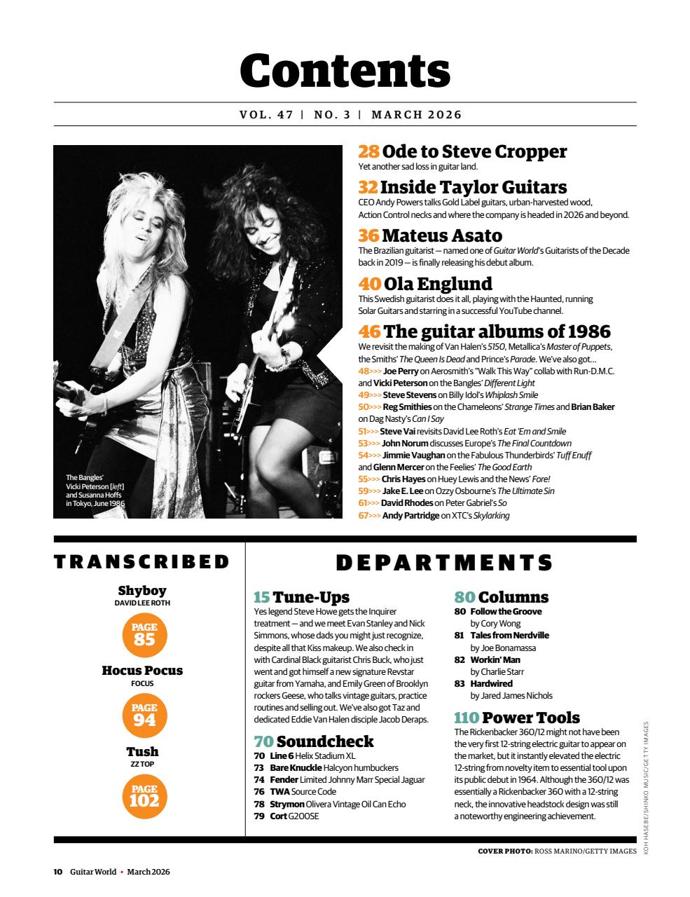 Guitar World Preview Pages