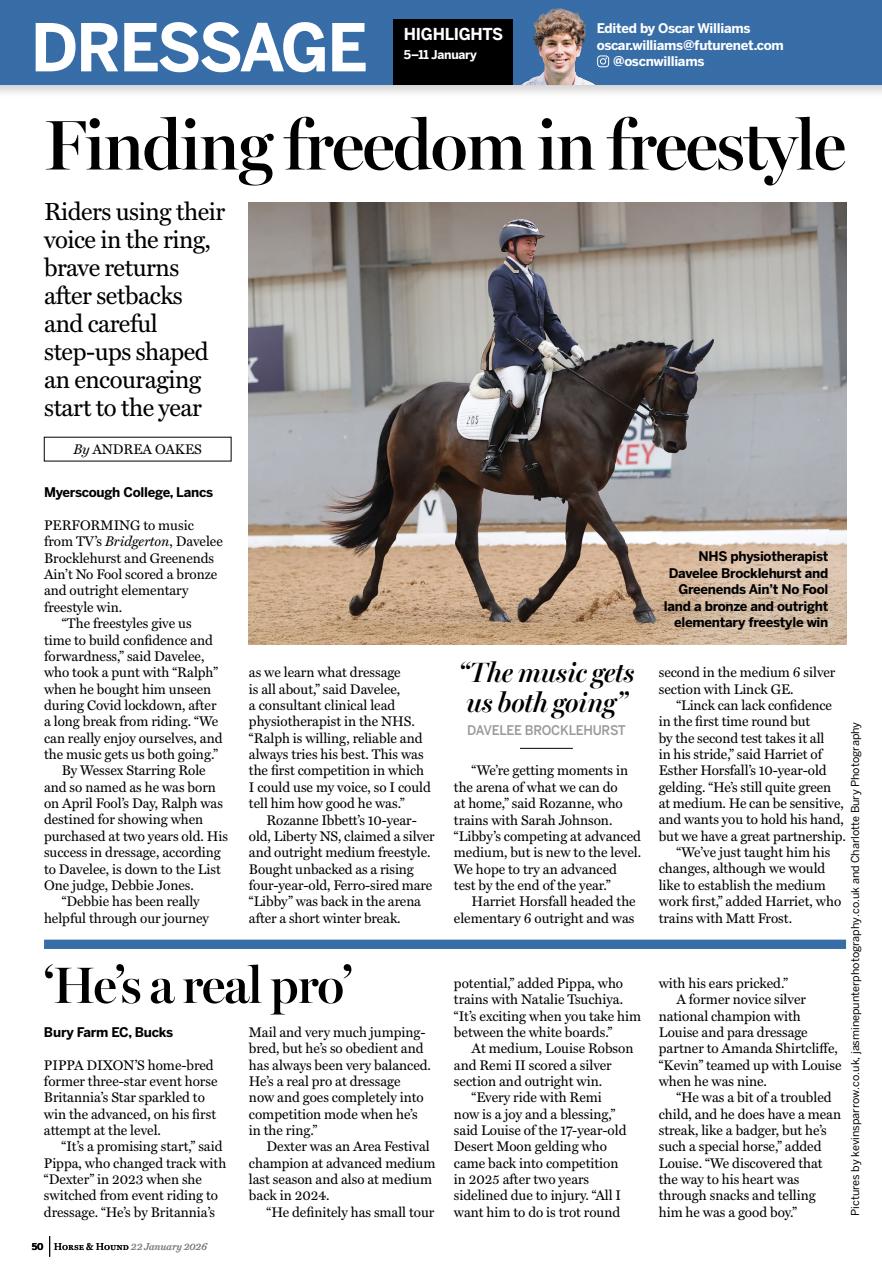 Horse & Hound Preview Pages