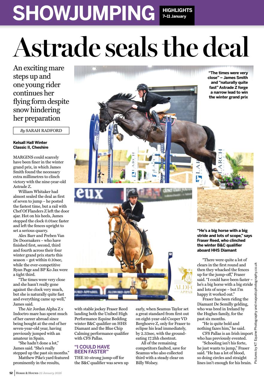 Horse & Hound Preview Pages