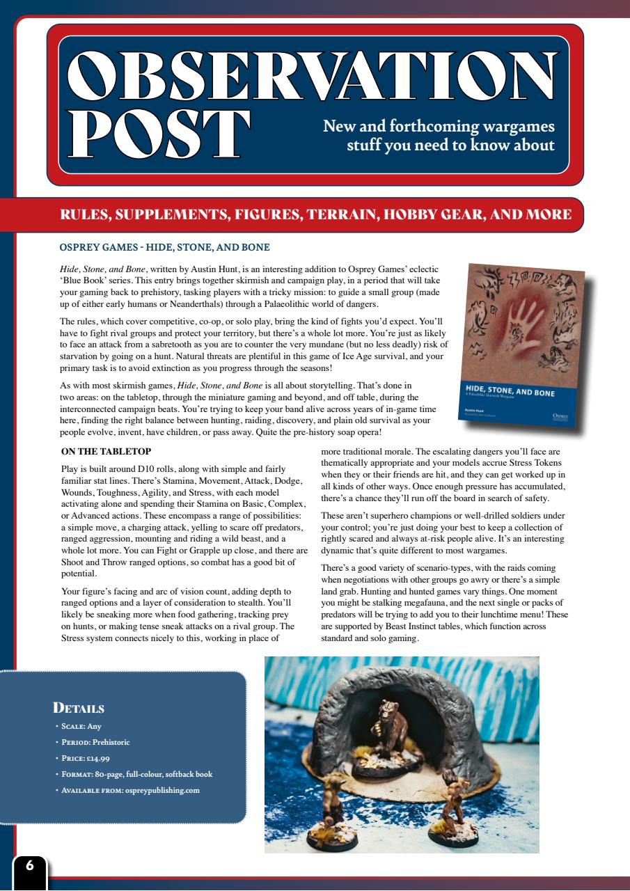 Wargames Illustrated Preview Pages