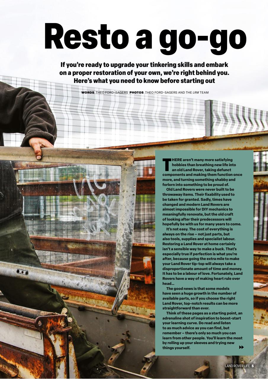 Land Rover Life Preview Pages