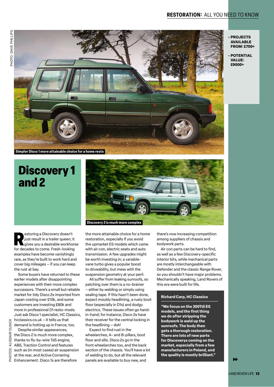 Land Rover Life Preview Pages