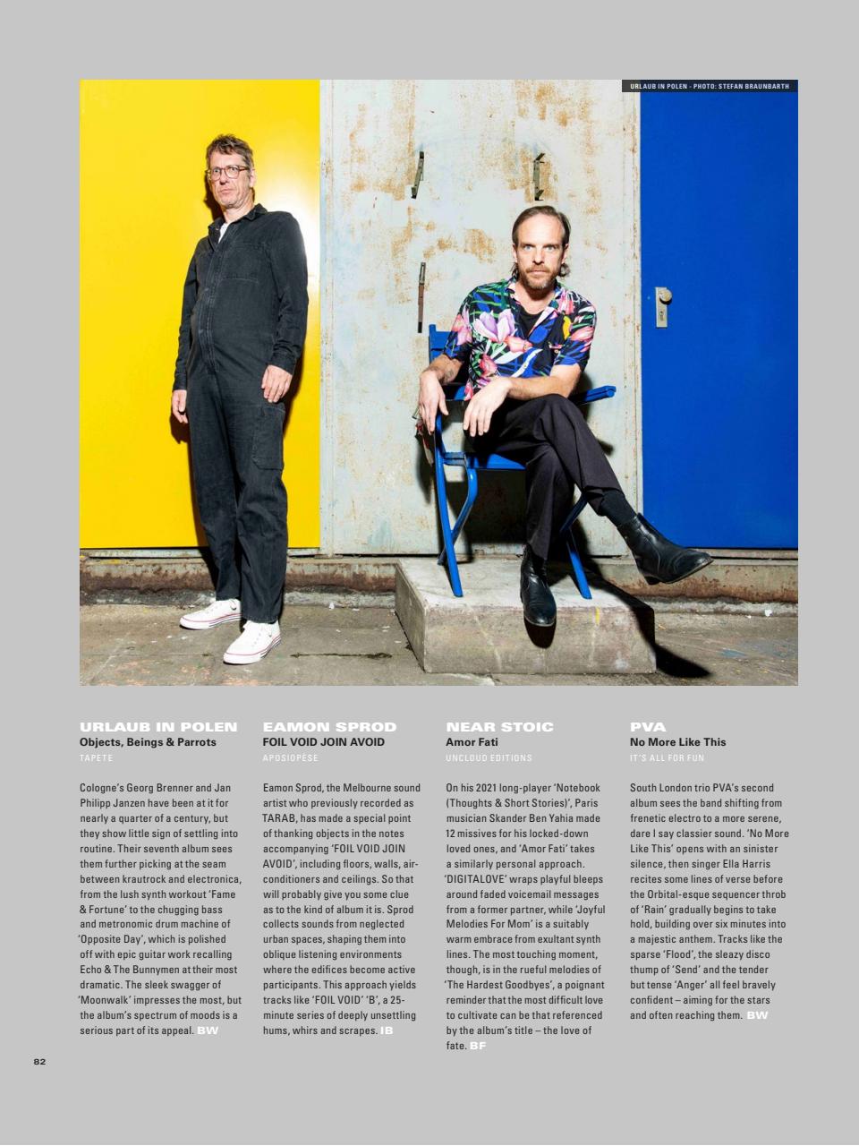 Electronic Sound Preview Pages