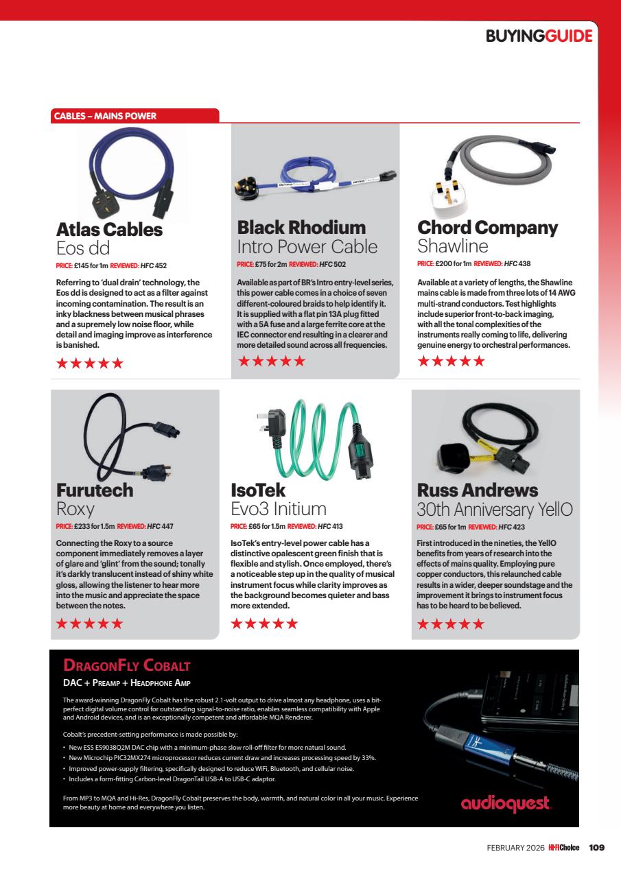 Hi-Fi Choice Preview Pages