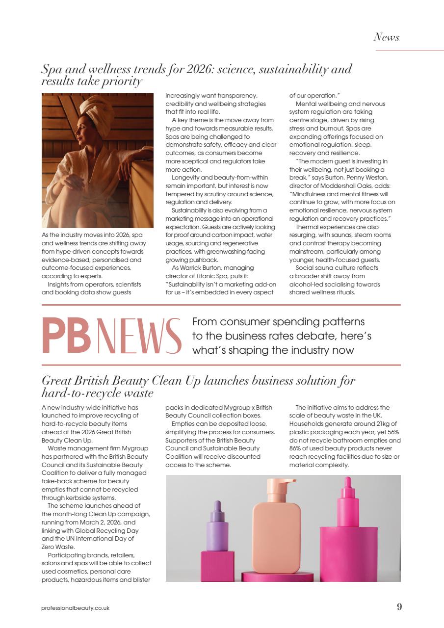 Professional Beauty Preview Pages