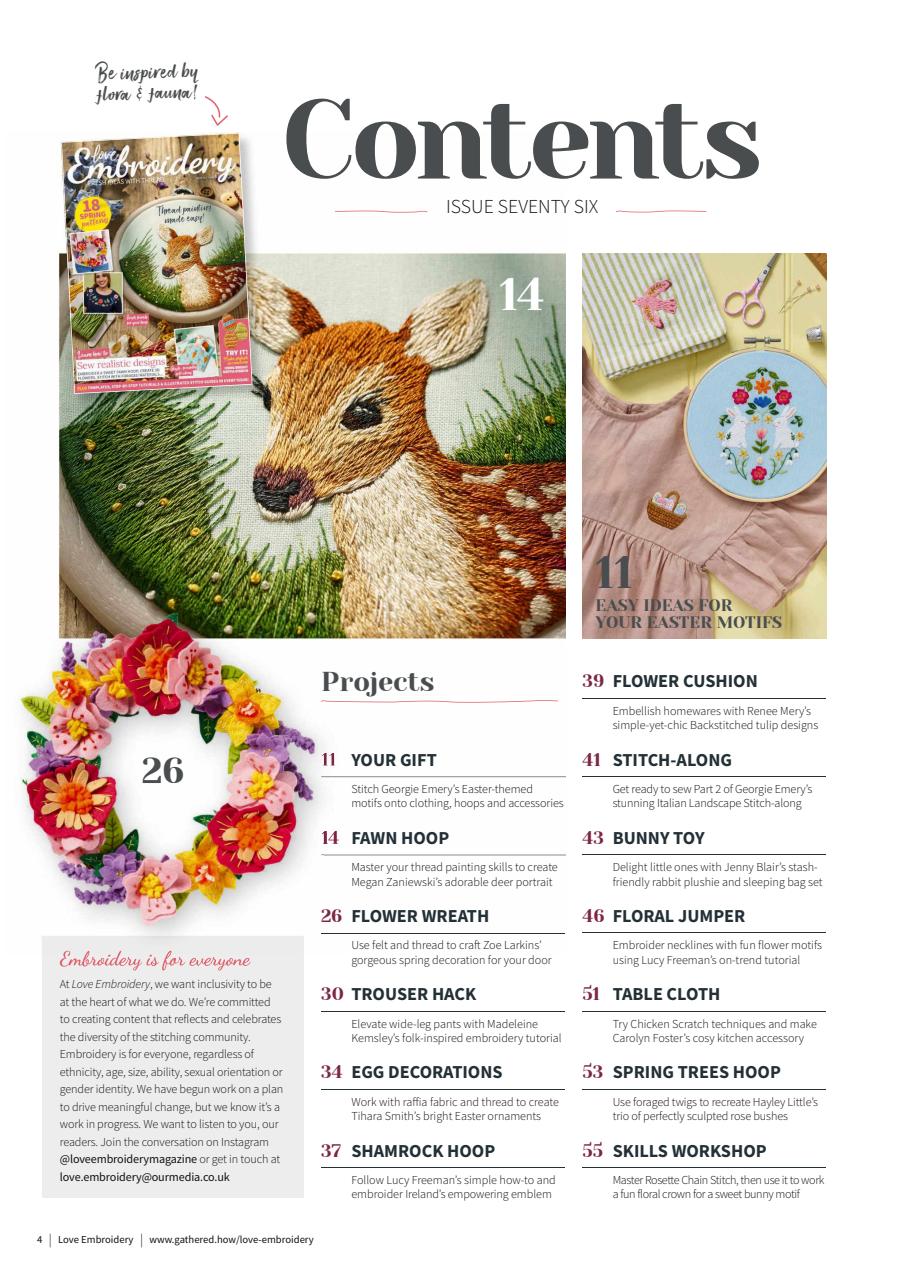 Love Embroidery Preview Pages