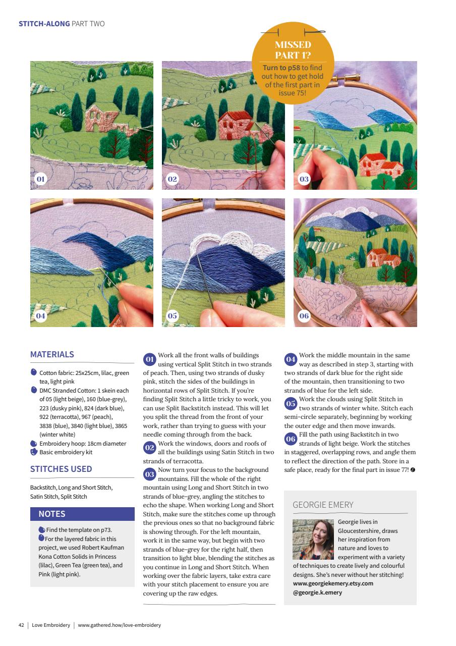 Love Embroidery Preview Pages