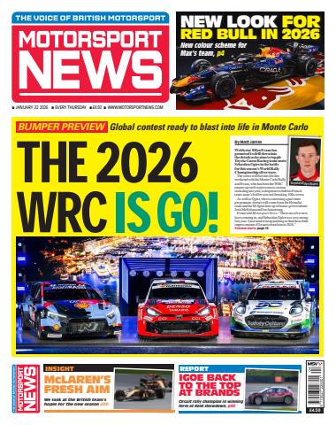 Motorsport News issue 22-Jan-26