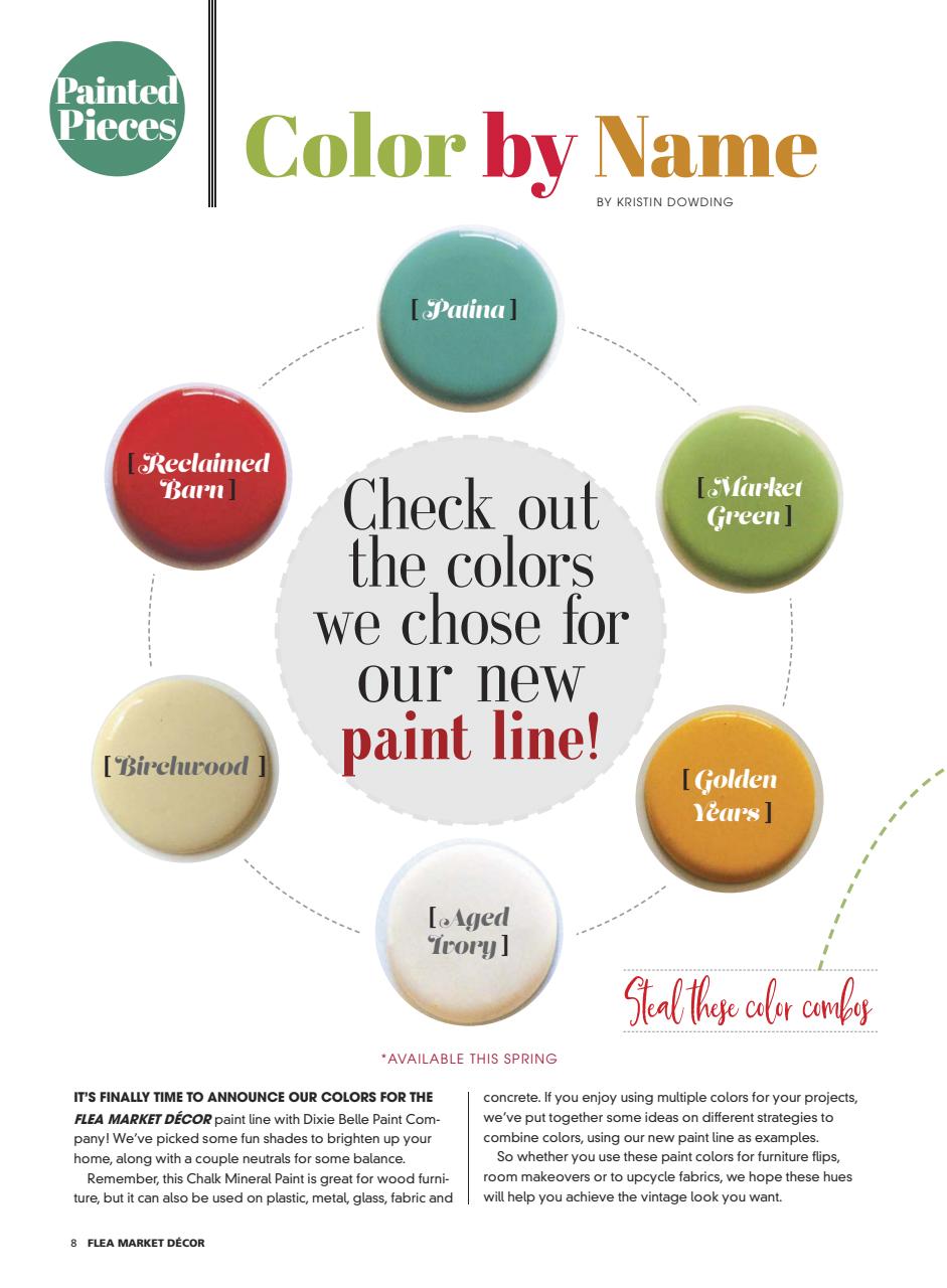 Flea Market Decor Preview Pages