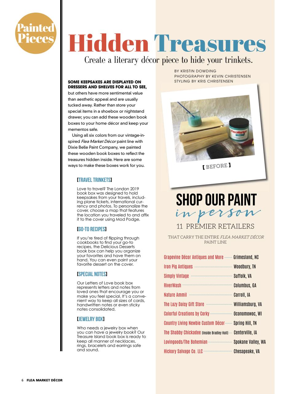 Flea Market Decor Preview Pages