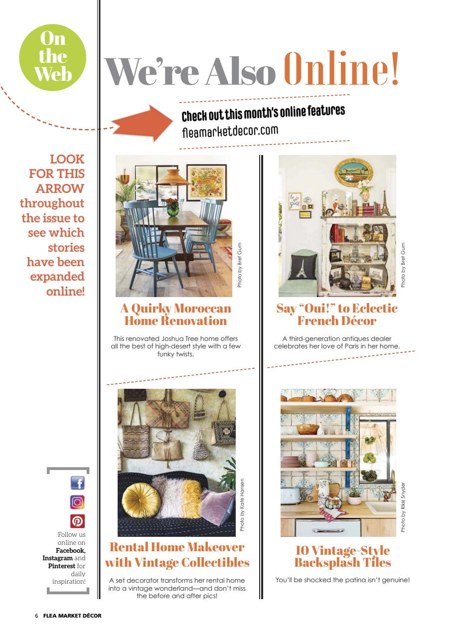 Flea Market Decor Preview Pages