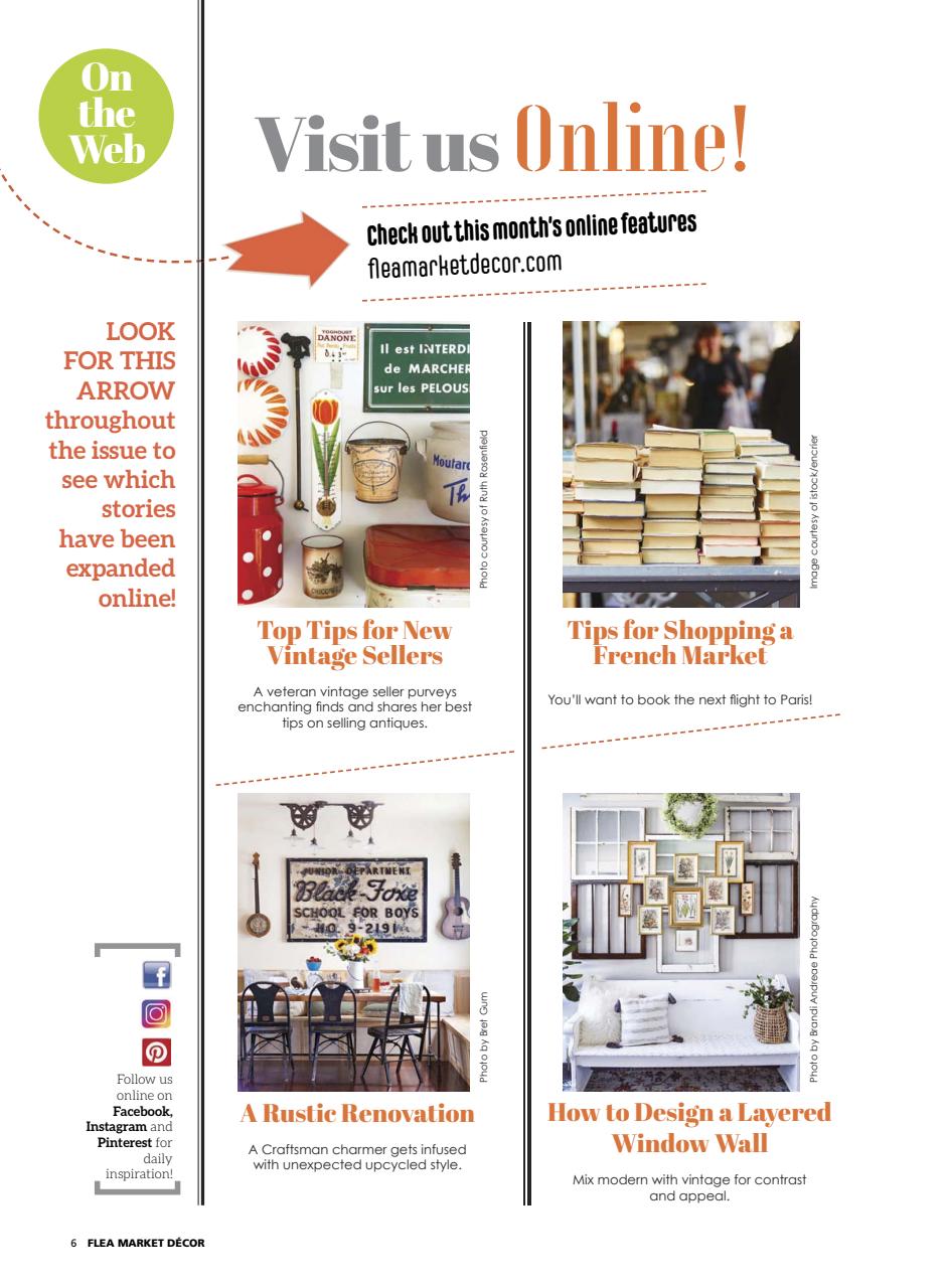 Flea Market Decor Preview Pages