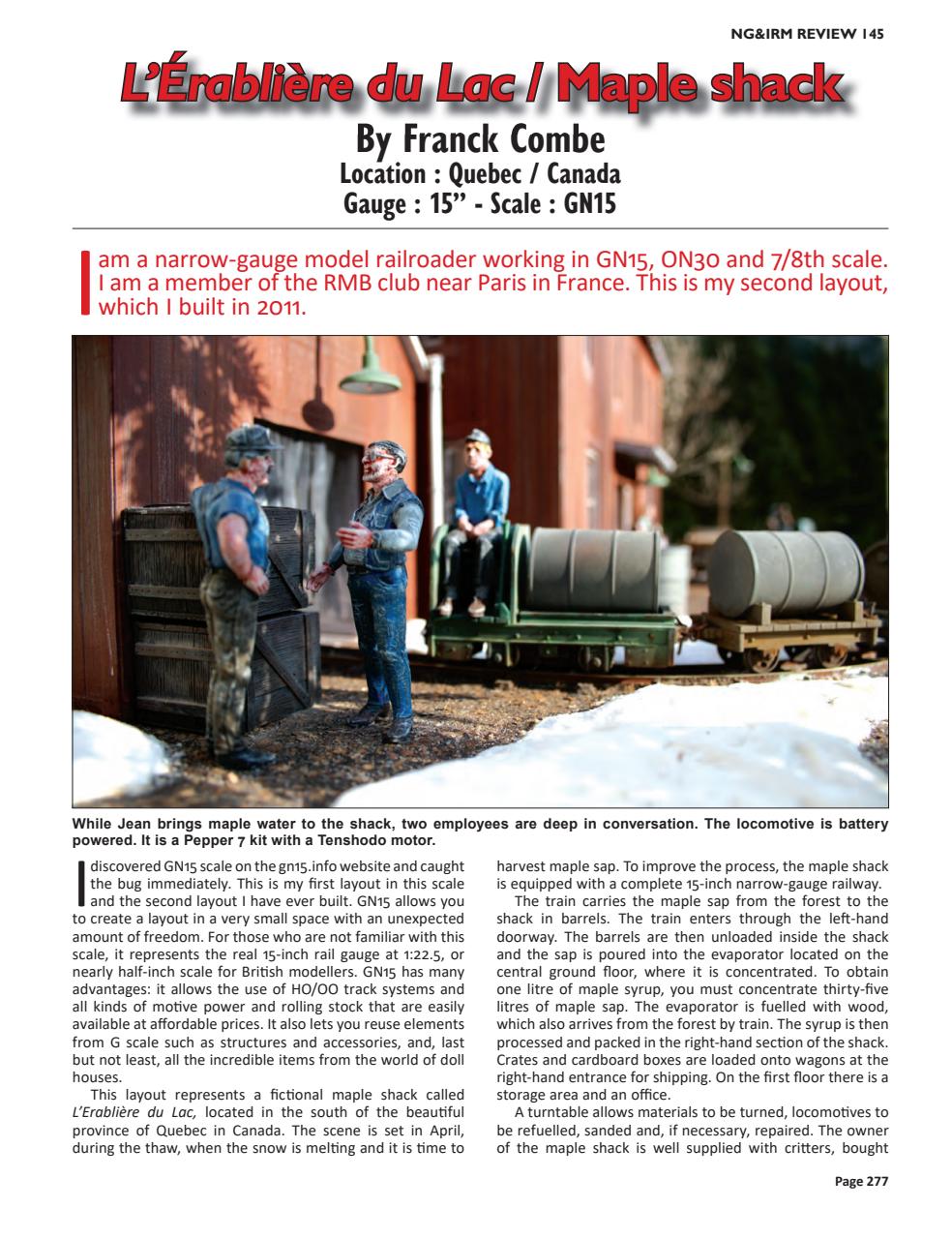 Narrow Gauge & Industrial Railway Modelling Review Preview Pages