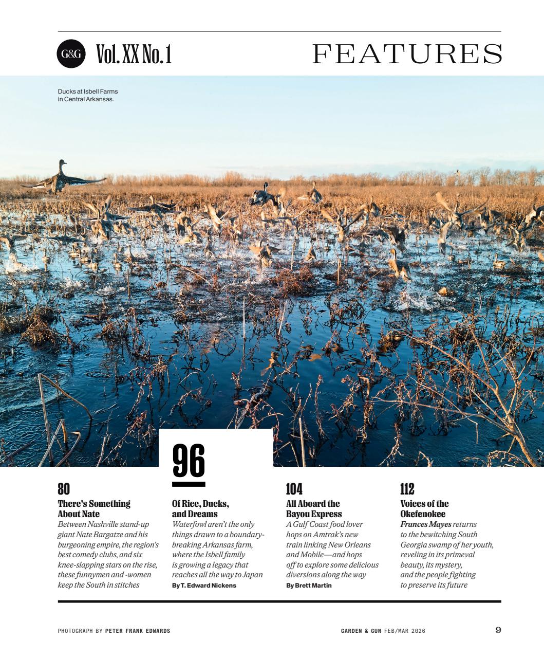 Garden and Gun Magazine Preview Pages