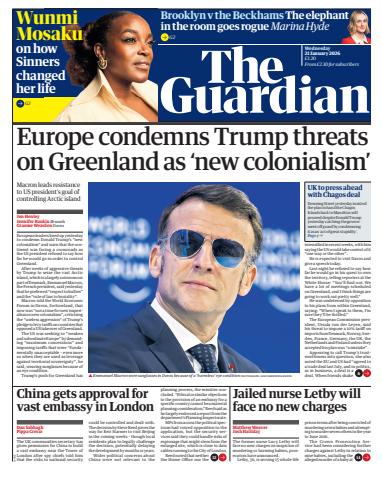 The Guardian Newspaper issue Wednesday, 21 January 2026