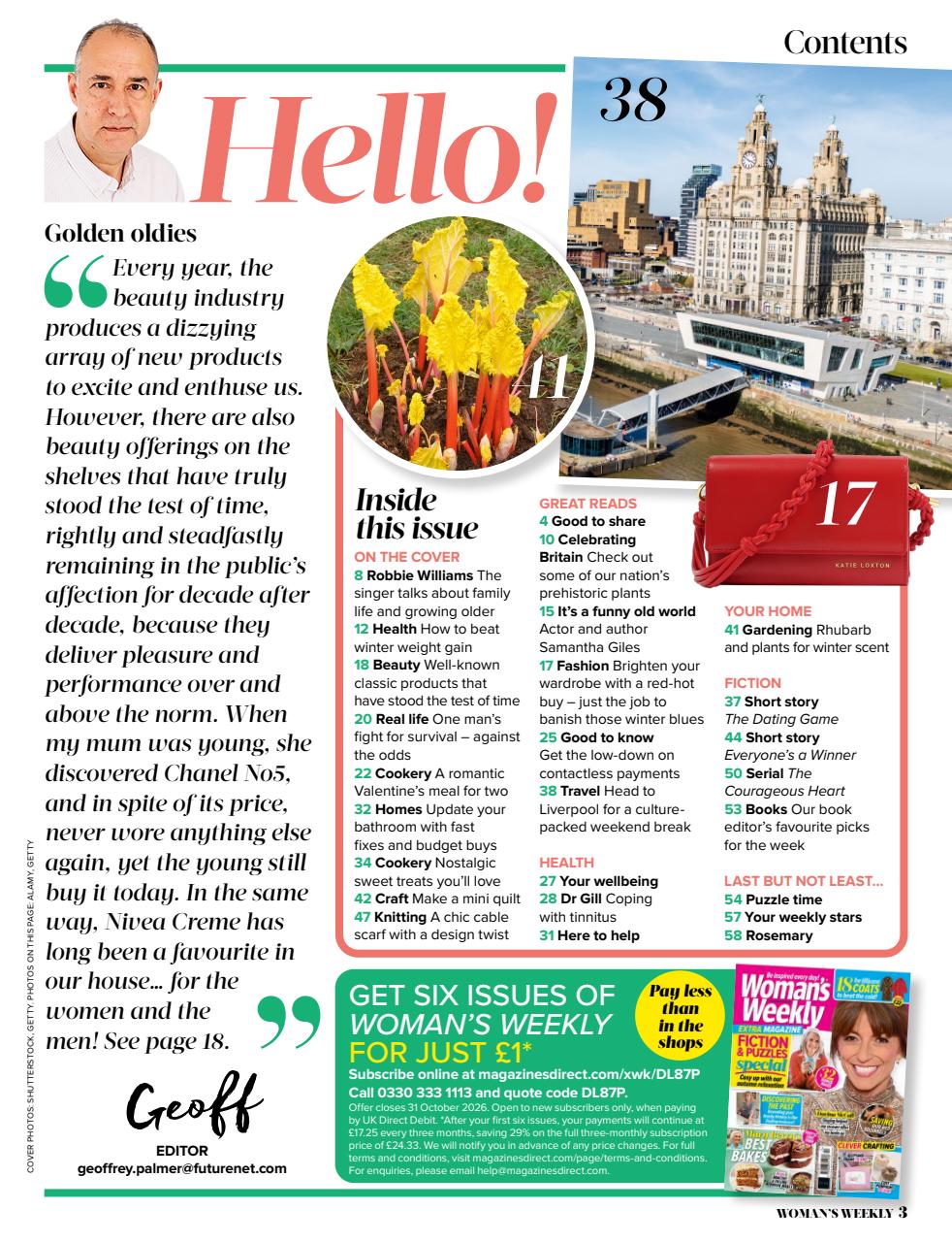 Woman's Weekly Preview Pages