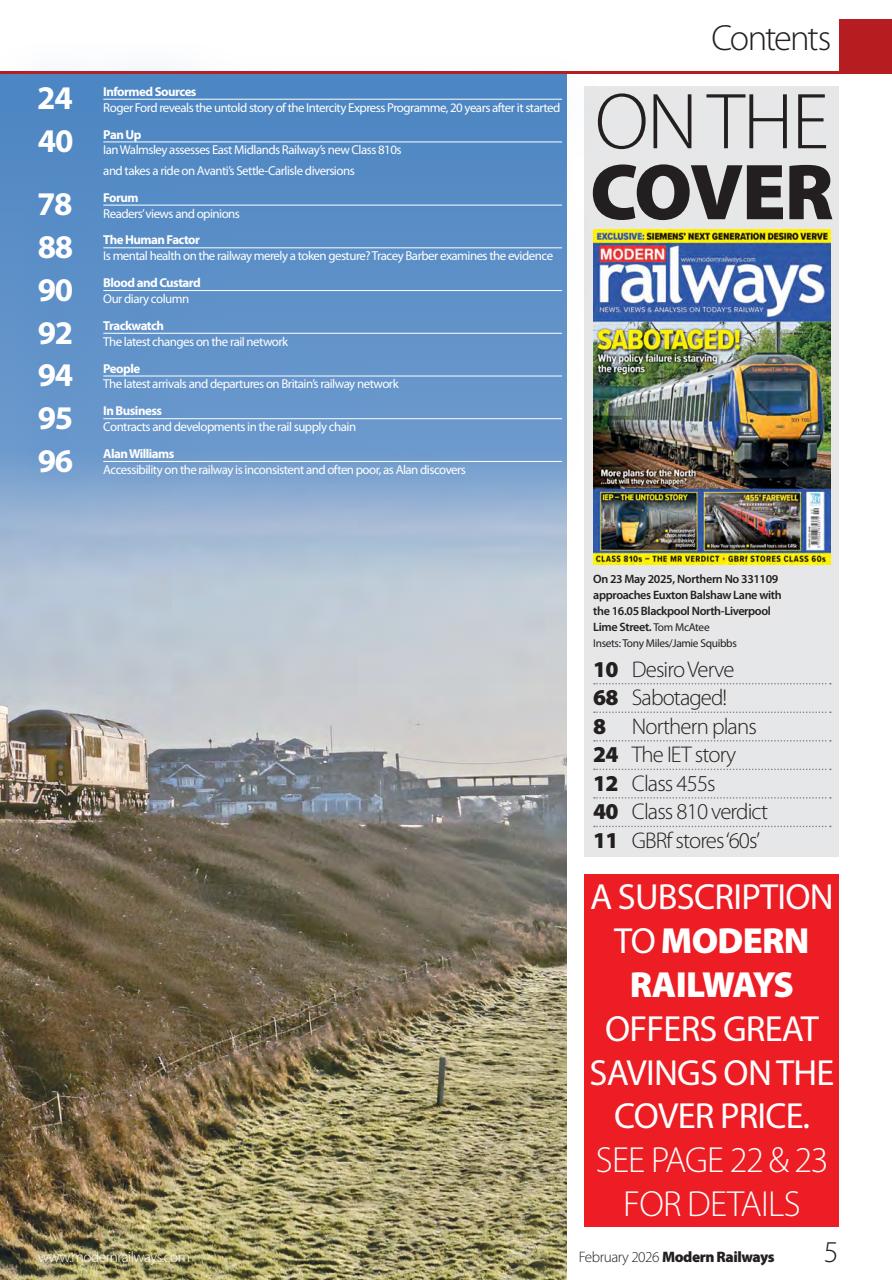 Modern Railways Preview Pages