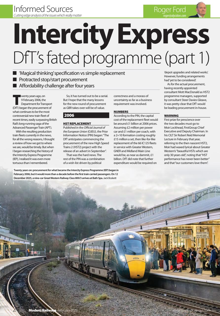 Modern Railways Preview Pages