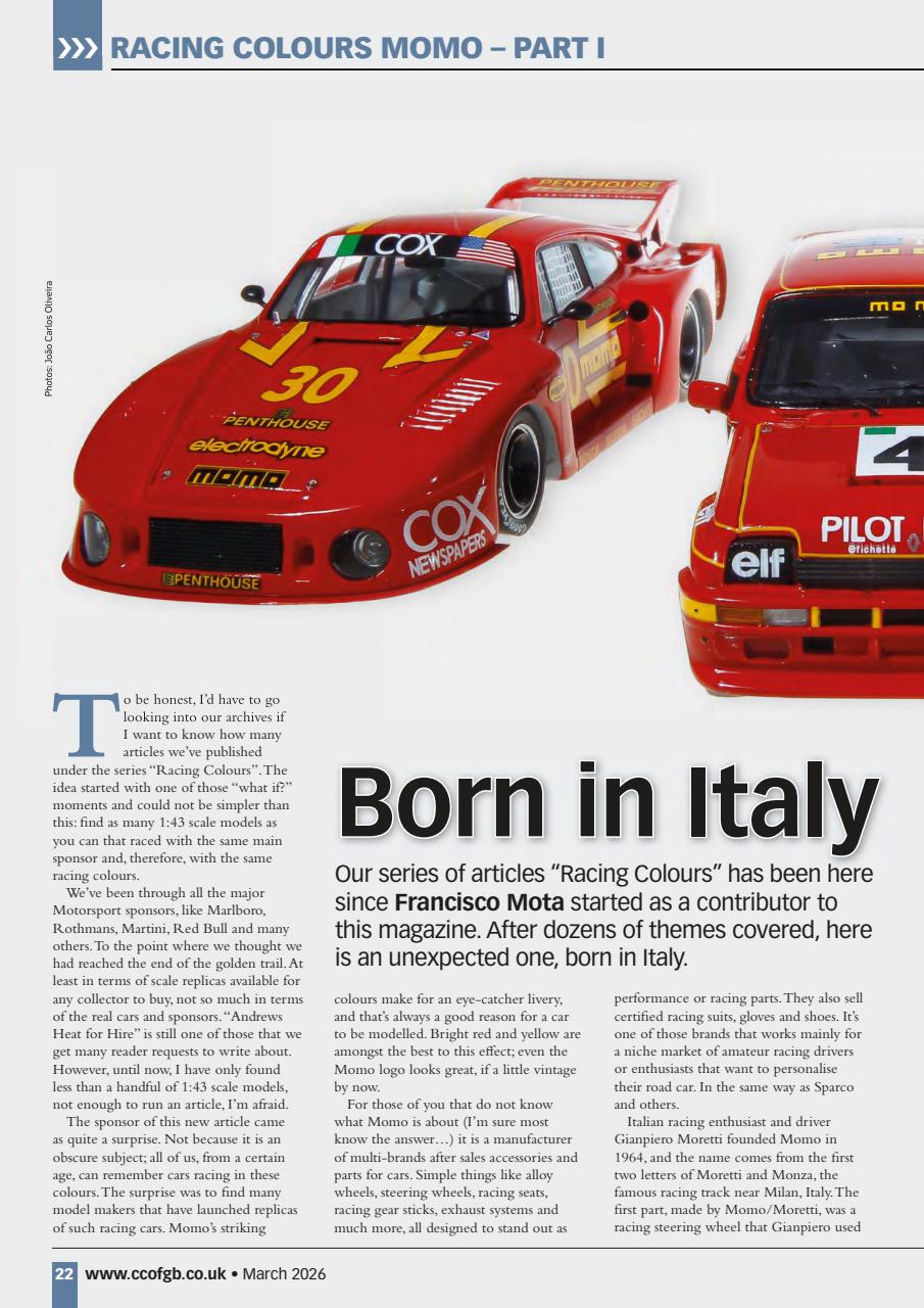 Diecast Collector Preview Pages