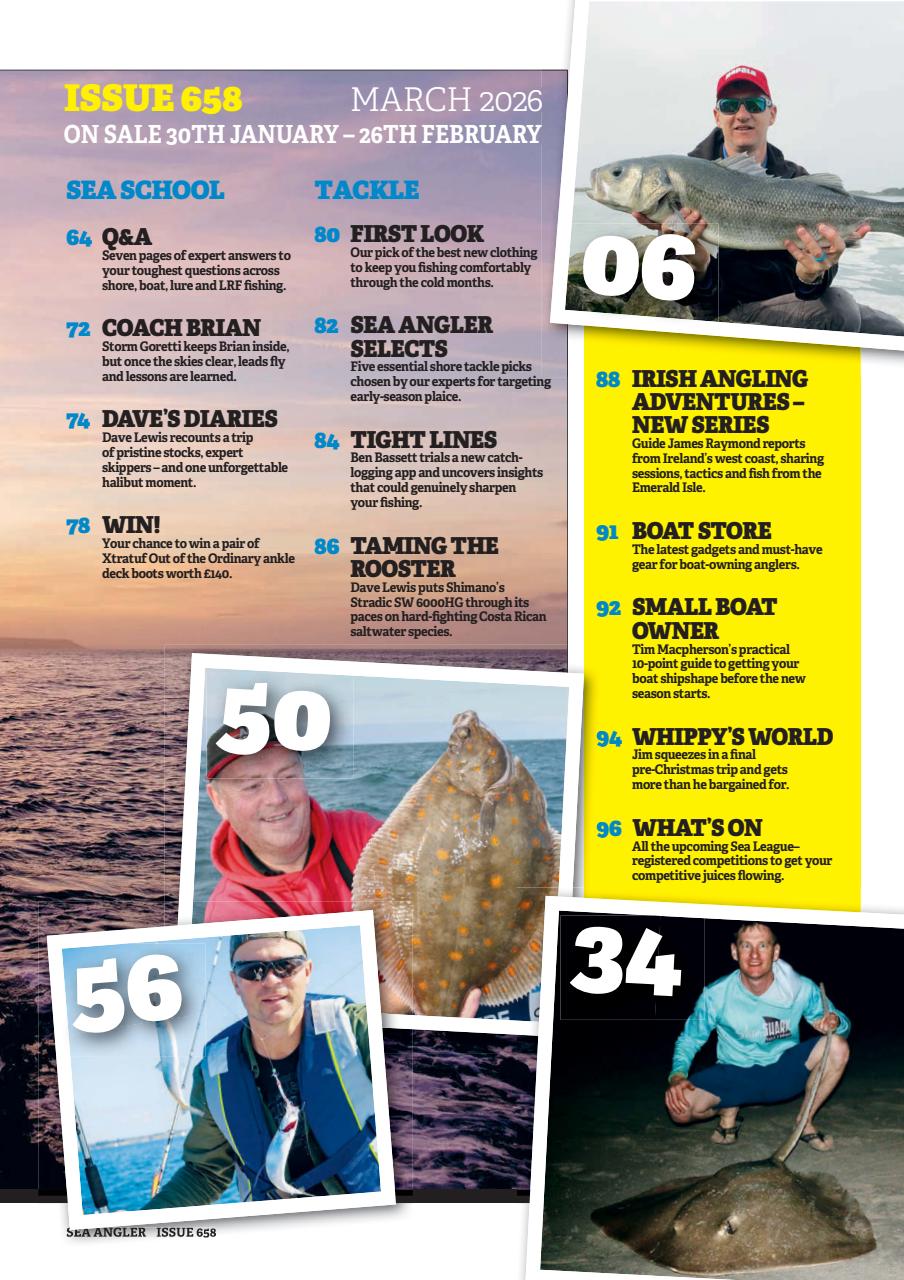 Sea Angler Preview Pages